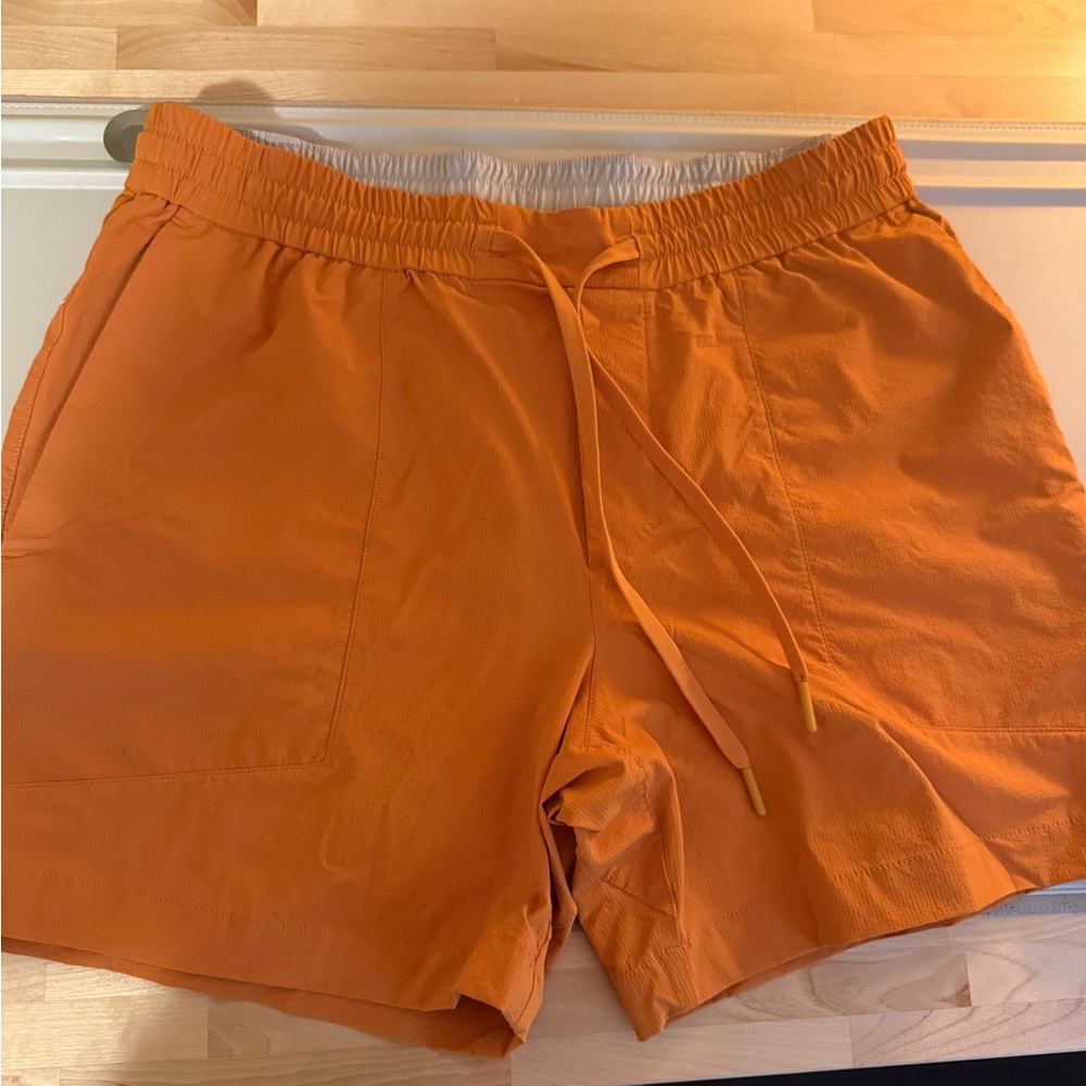 Lululemon Men’s Bowline Short, Orange, Size:L,